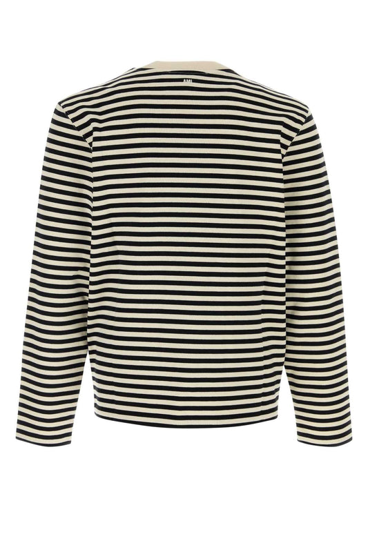 LONGSLEEVESSTRIPEDTSHIRTWITHBLACKAMIDECOEUREMBROID_UTS414JE0241_044_Image_2