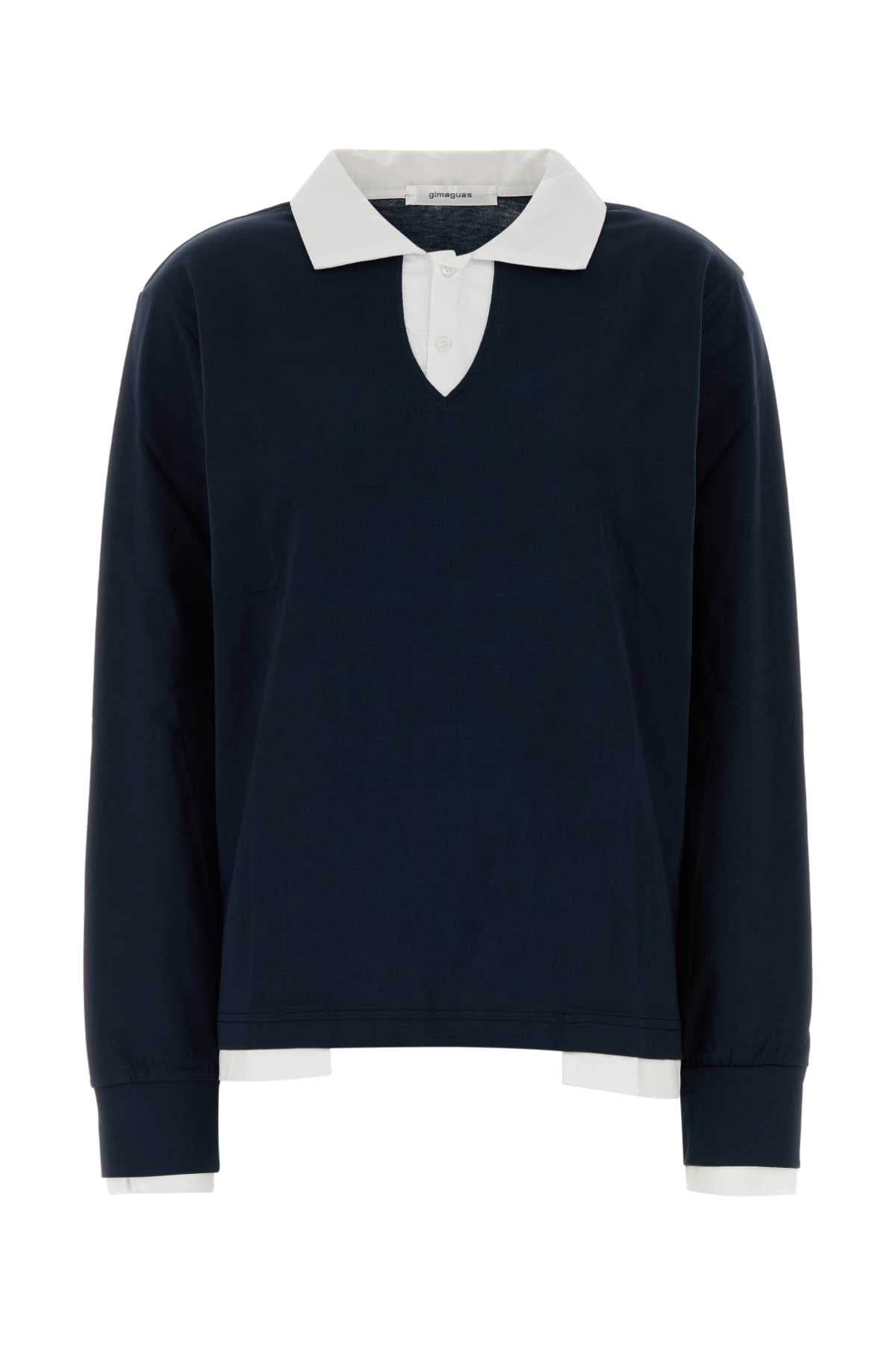LUIS_LS_2_LAYERS_POLO_NAVY-WHITE_LUISLS2LAYERSPOLO_NAVYWHITE_Image_1