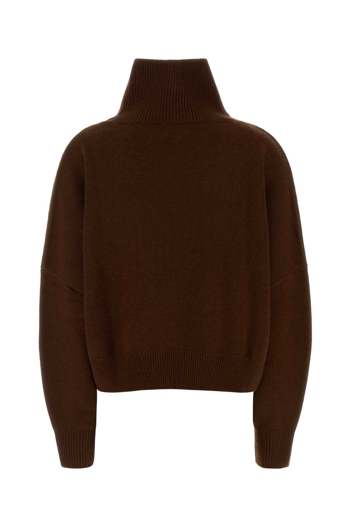 LUKE_STAND_COLLAR_SWEATER_LUKE_BROWN_Image_2