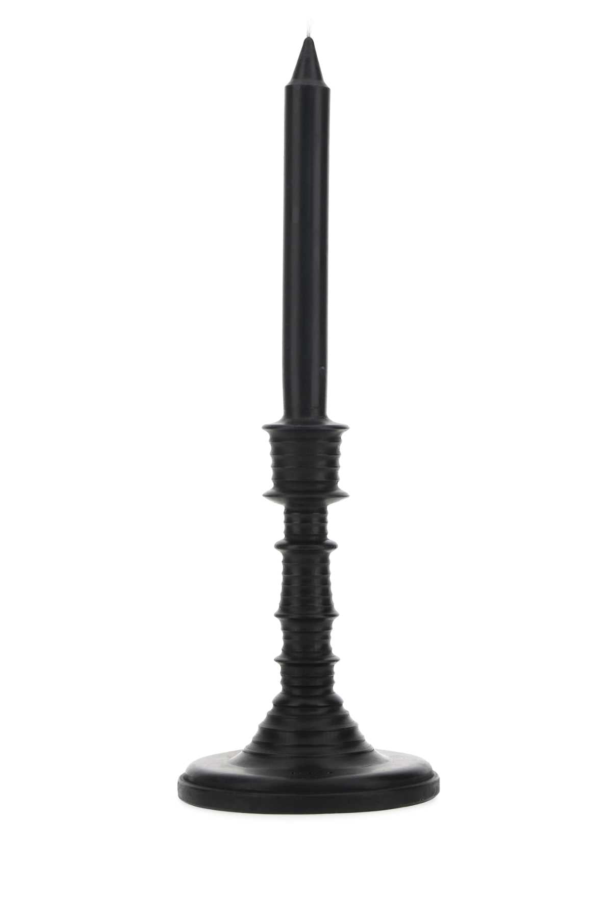 Liquorice_wax_candleholder_LW67980_LIQUORICE_Image_1