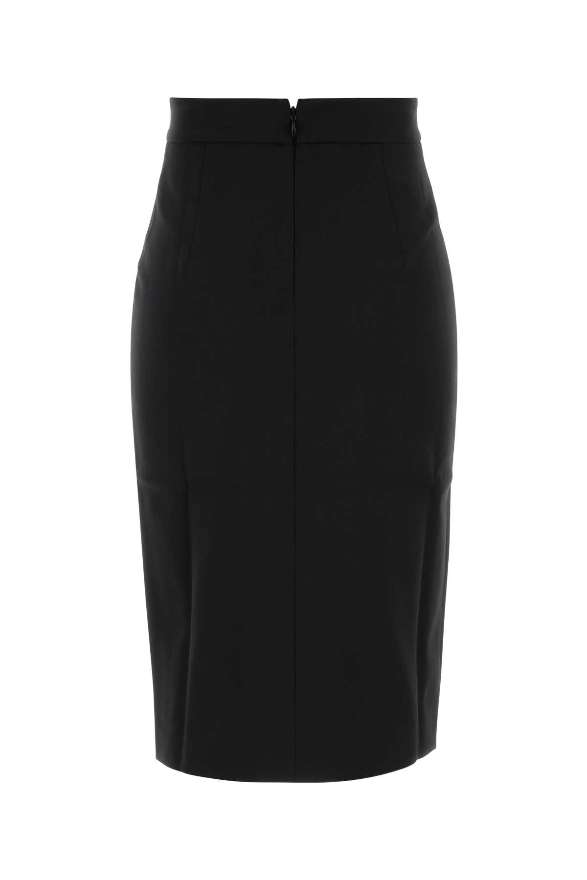 MELANIA_-_SPLITTED_MIDI_SKIRT_T200307ATNW070_BLACK_Image_2