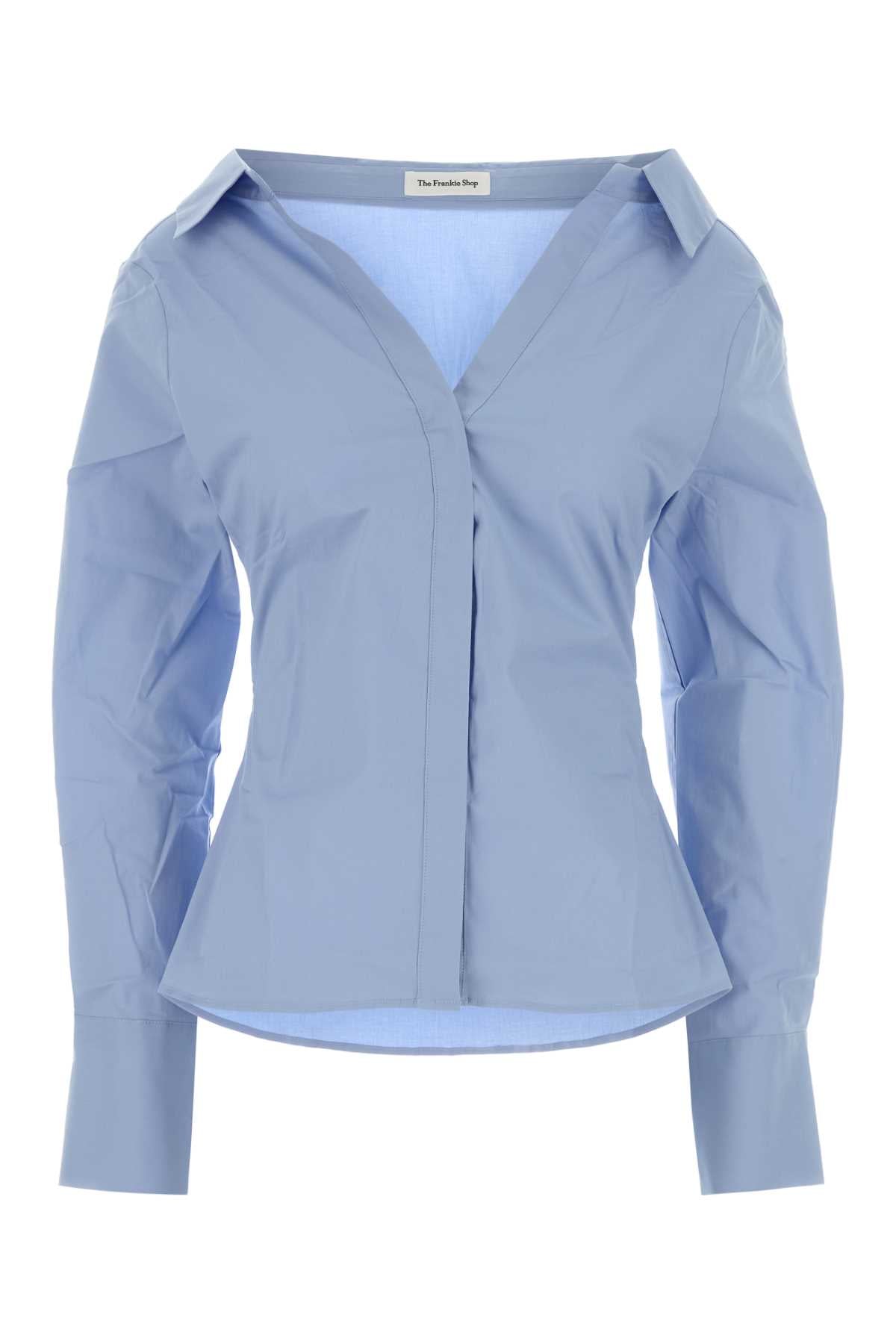 MELA_FITTED_SHIRT_CHFS23073329_LIGHTBLUE_Image_1