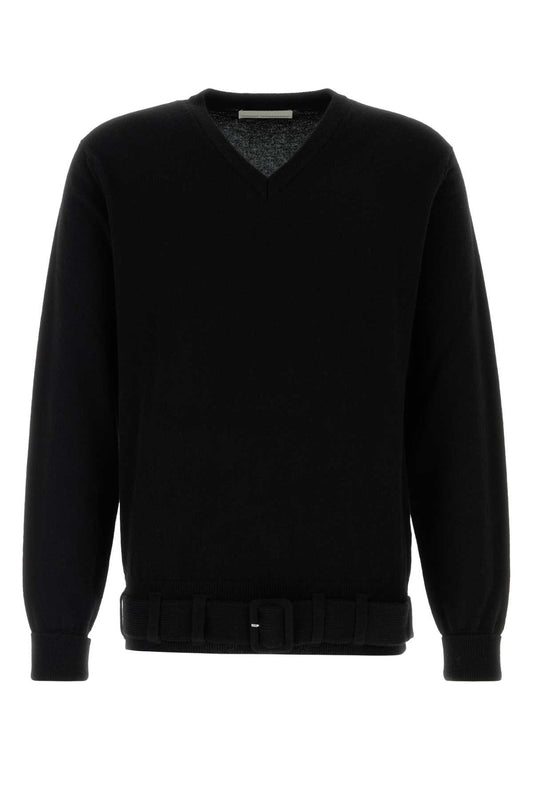 MEN_BELTED_CASHMERE_SWEATER_KNIT_RAN04N002_BLACK_Image_1