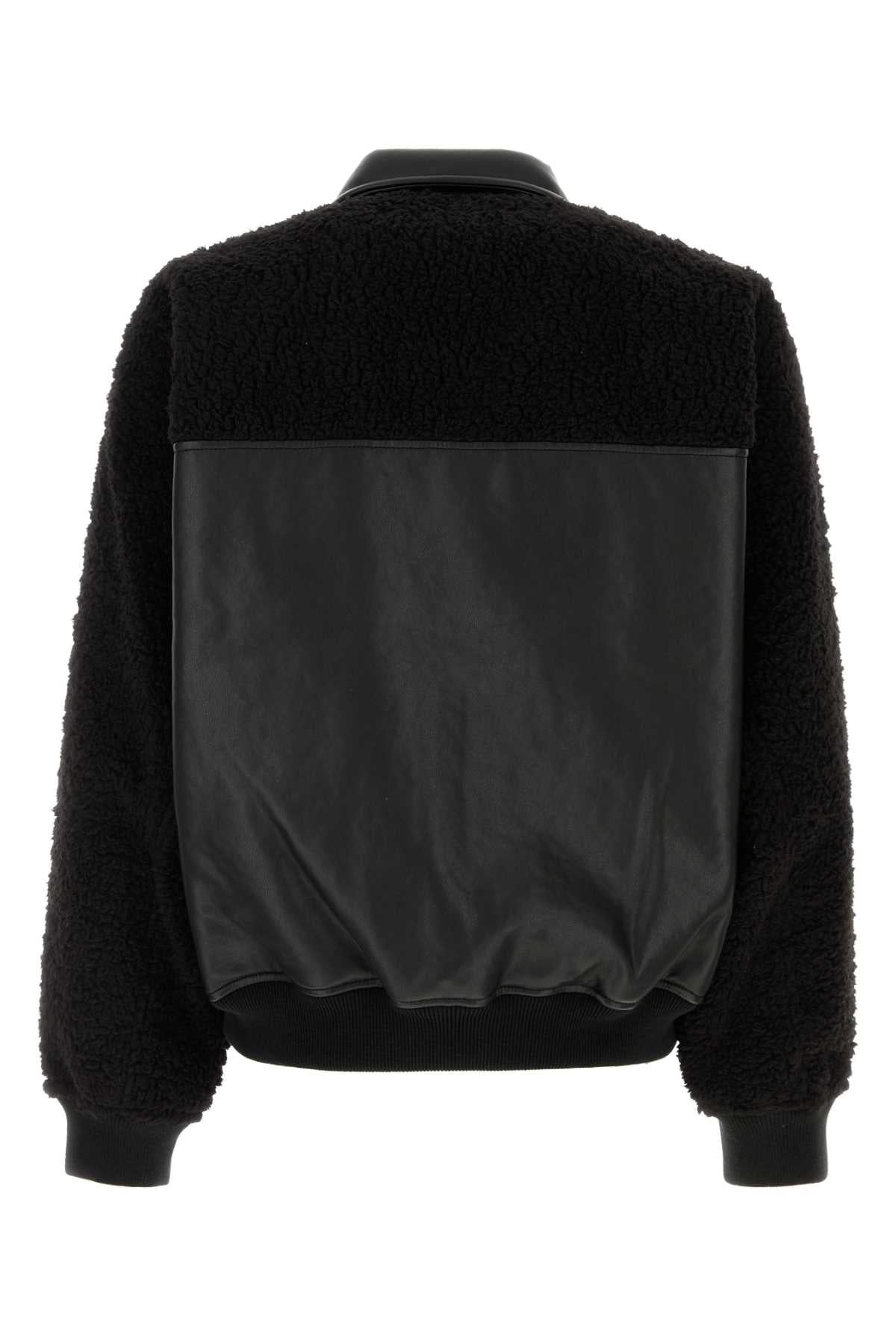 MEN_FAUX_SHEARLING_LEATHER_BOMBER_JACKET_WOVEN_RAN04J004_BLACK_Image_2