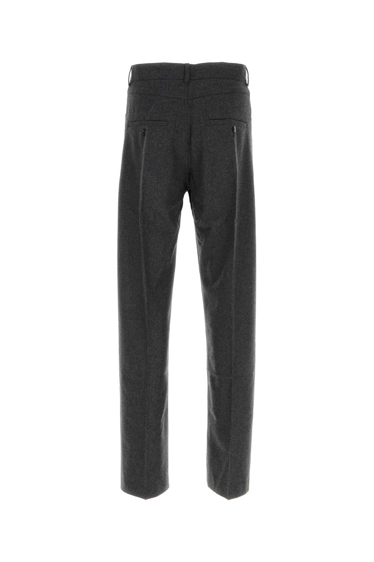 MEN_HIGH_WAISTED_FLANNEL_PANTS_WOVEN_RAN04P001_DARKGREY_Image_2