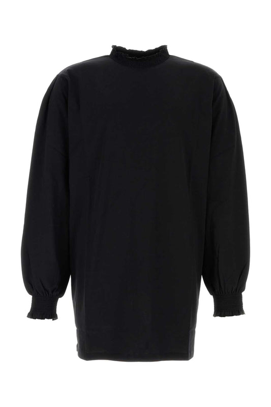 MEN_LONGSLEEVE_RUFFLE_DRESS_KNIT_RAN04T006_BLACK_Image_1