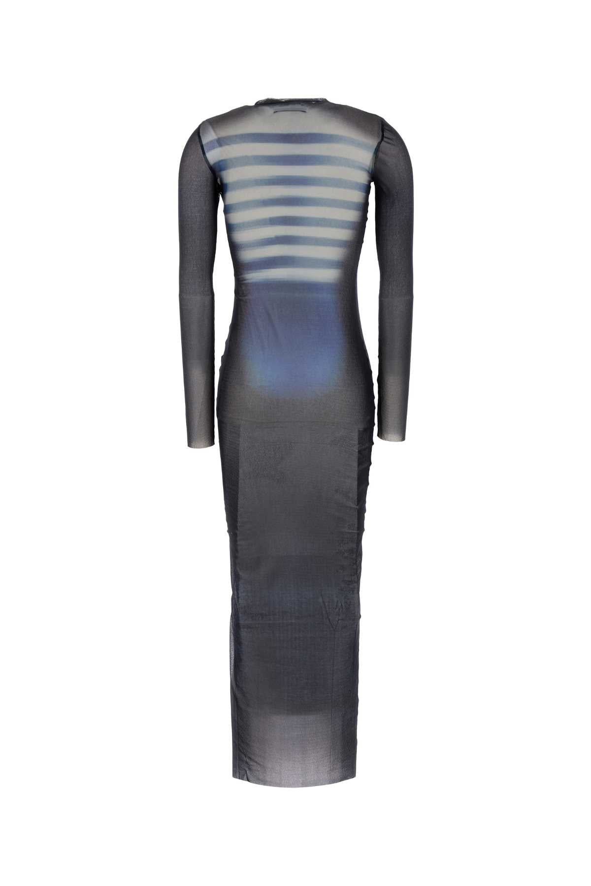 MESH_CREW_NECK_LONG_DRESS_PRINTED_LE_MALE_FRO366T576_595601_Image_2