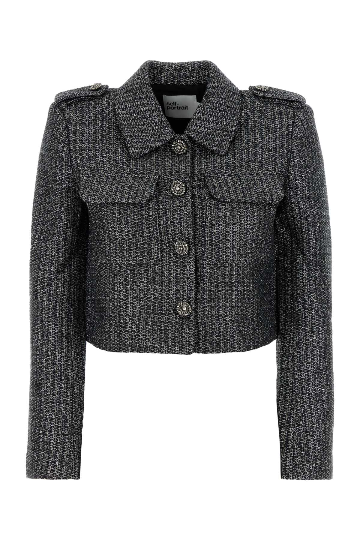 METALLIC_BOUCLE_JACKET_AW24060JB_BLACK_Image_1
