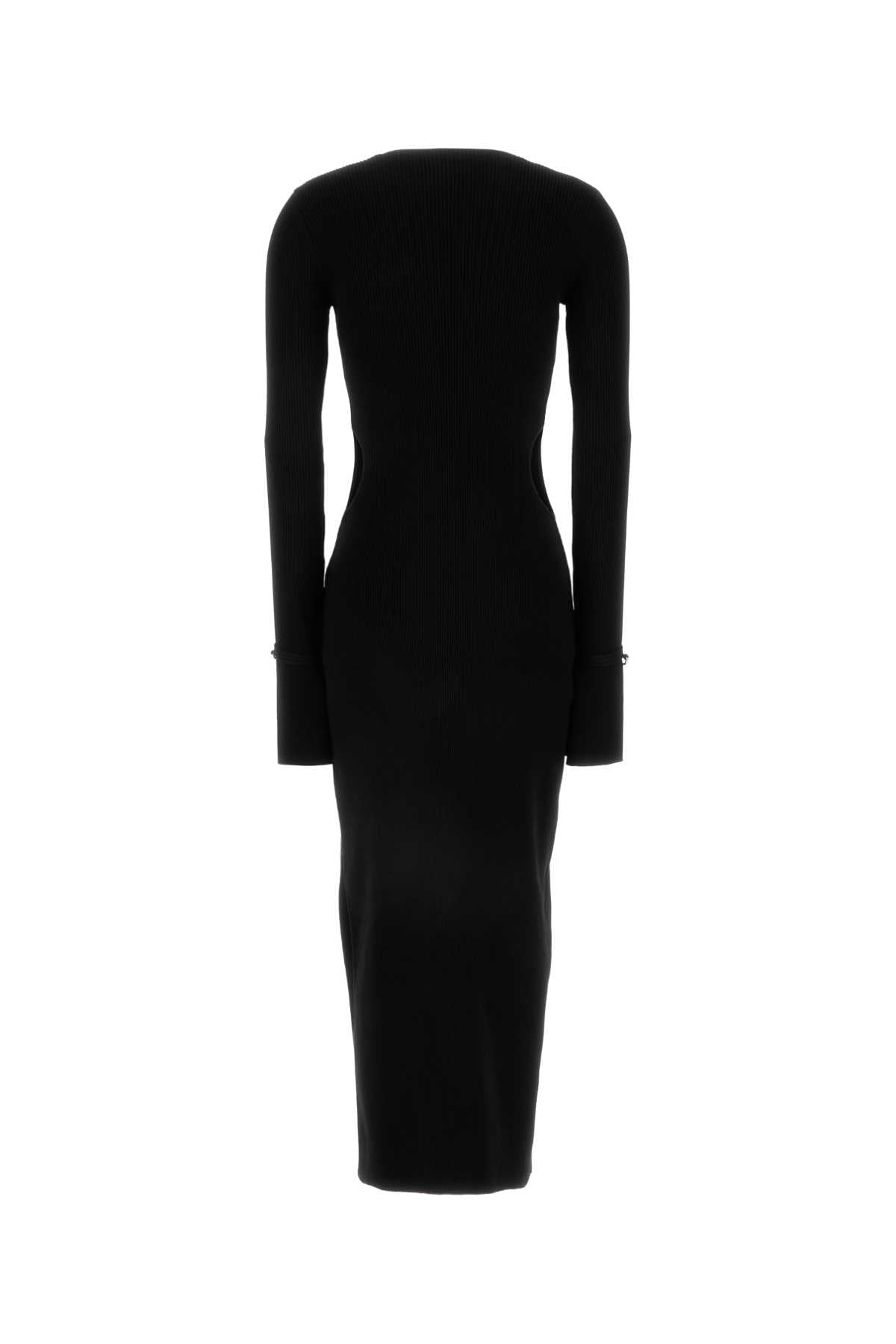 MIDI_DRESS_WITH_CUTOUT_AND_MINI_BOWS_FW22C0242KNT600_BLACK_Image_2