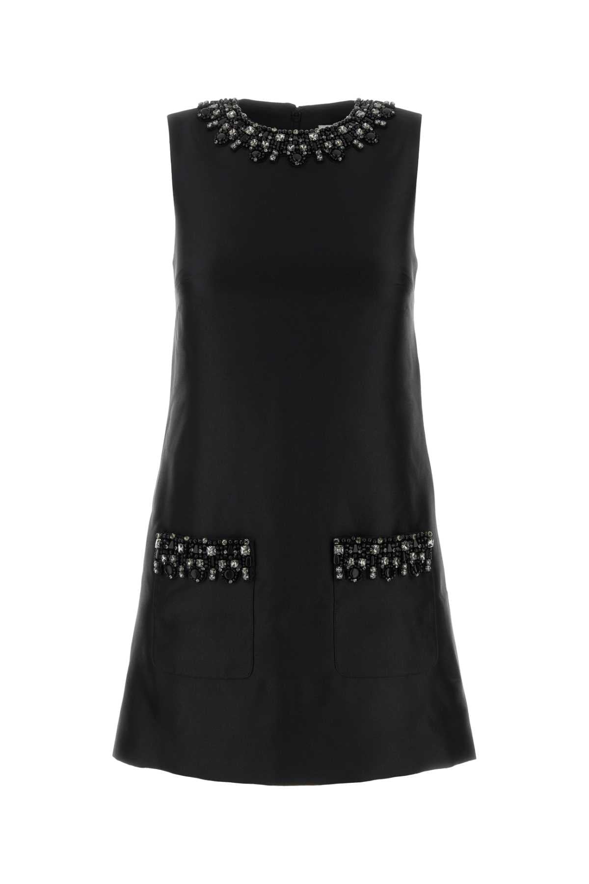 MINI_DRESS_TAFFETA_AW25061SB_BLACK_Image_1