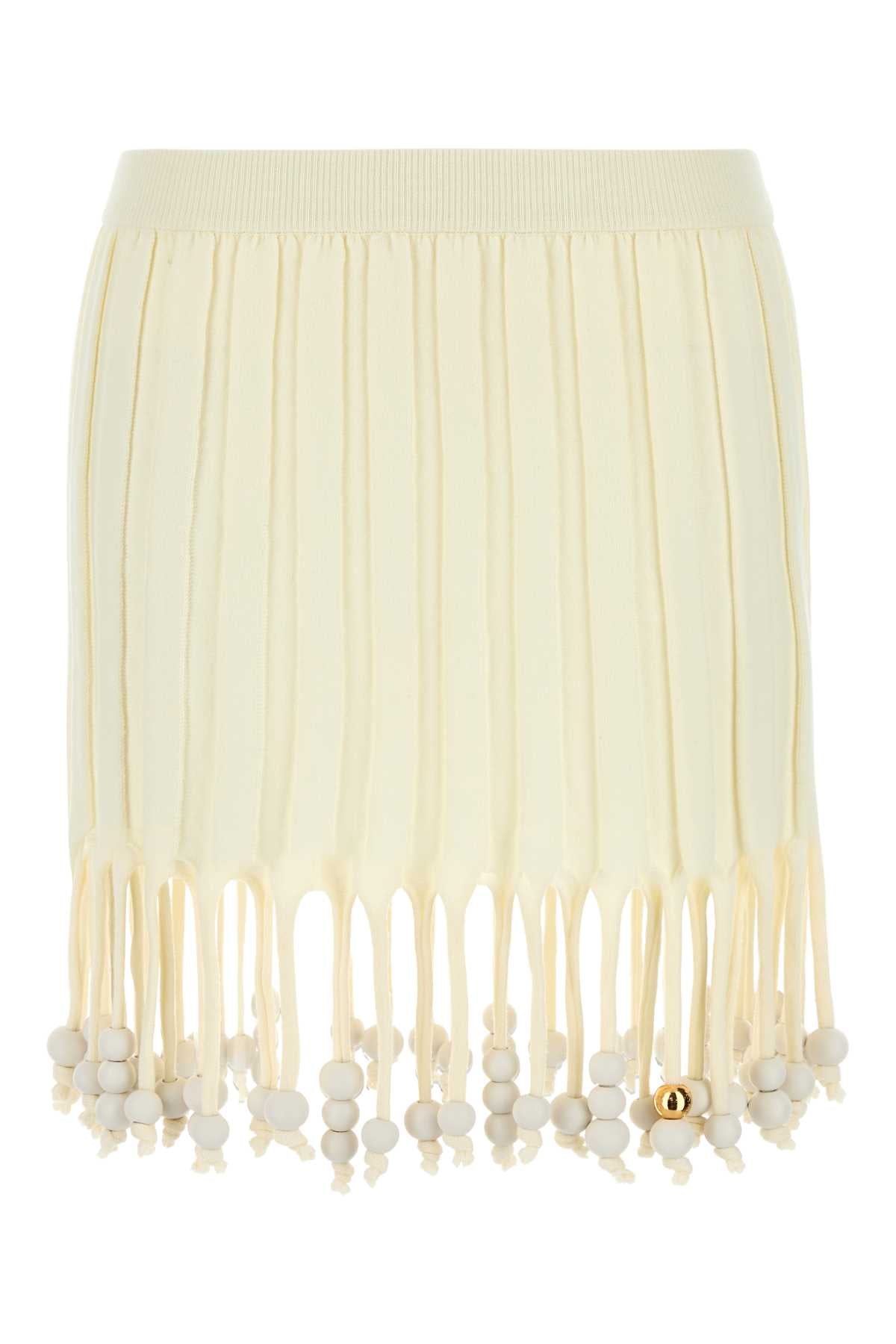 MINI_SKIRT_S616Y1LK09_ECRU_Image_1