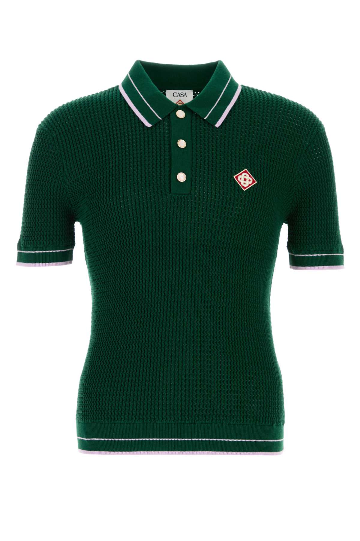 MOCK_MINI_CROCHET_POLO_MSS26KW129601_GREEN_Image_1