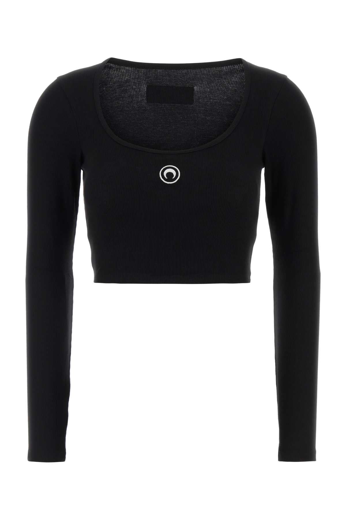 MOON_LOGO_JERSEY_LS_ROUNDNECK_TOP_WTT033ACJER0011_BK99_Image_1