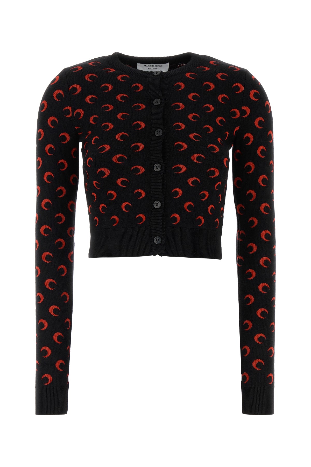 MOON_LOGO_KNIT_FITTED_CARDIGAN_WTK011ACKNI0033_BK99_Image_1