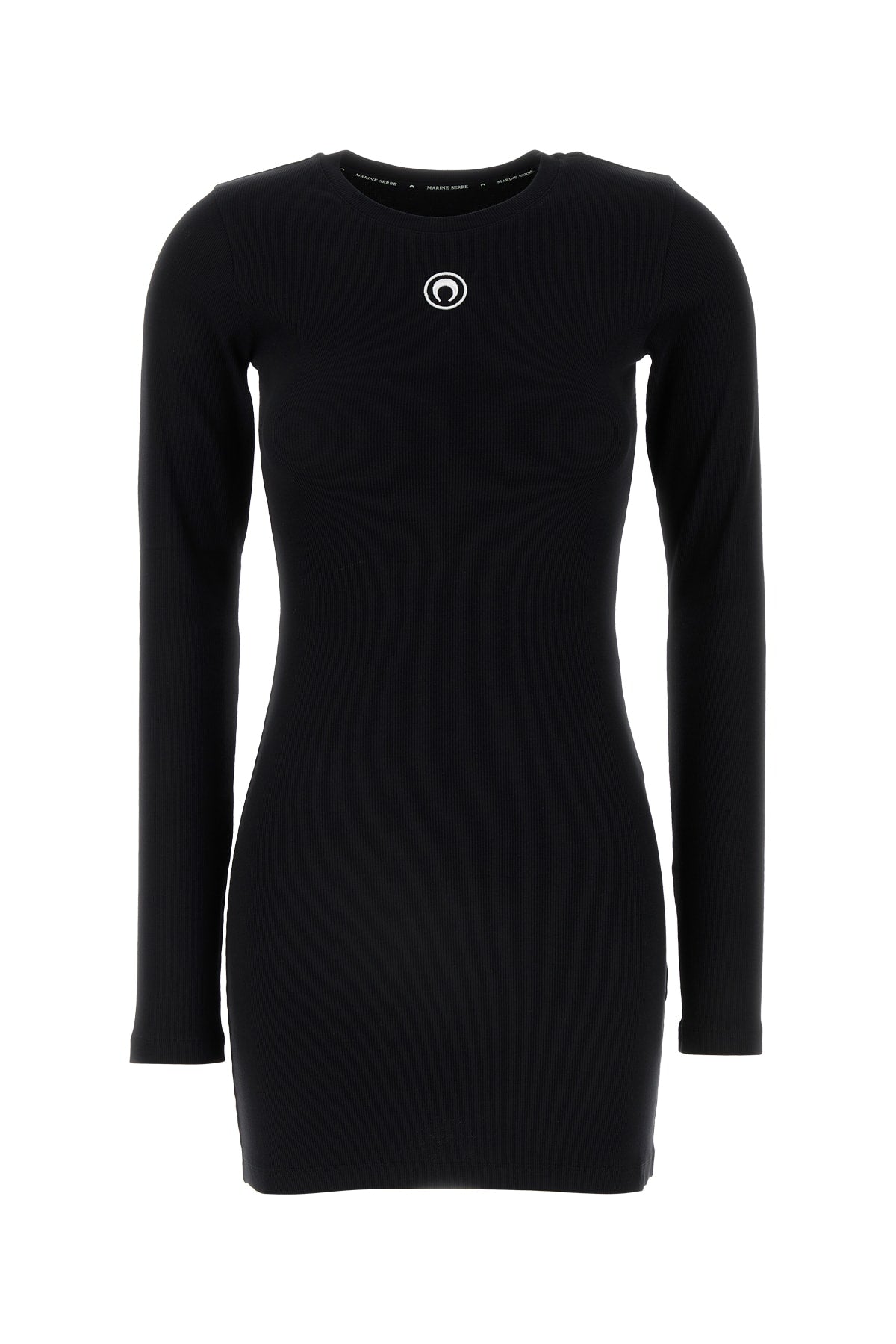 MOON_LOGO_RIBBED_JERSEY_MINI_DRESS_WDR267ACJER0011_BK99_Image_1