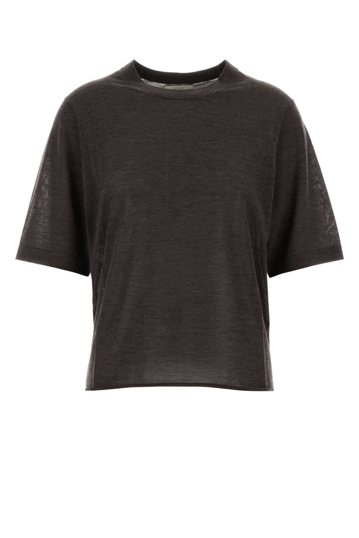 NALA_FINE_SHORT-SLEEVE_TOP_NALA_BROWNMELANGE_Image_1