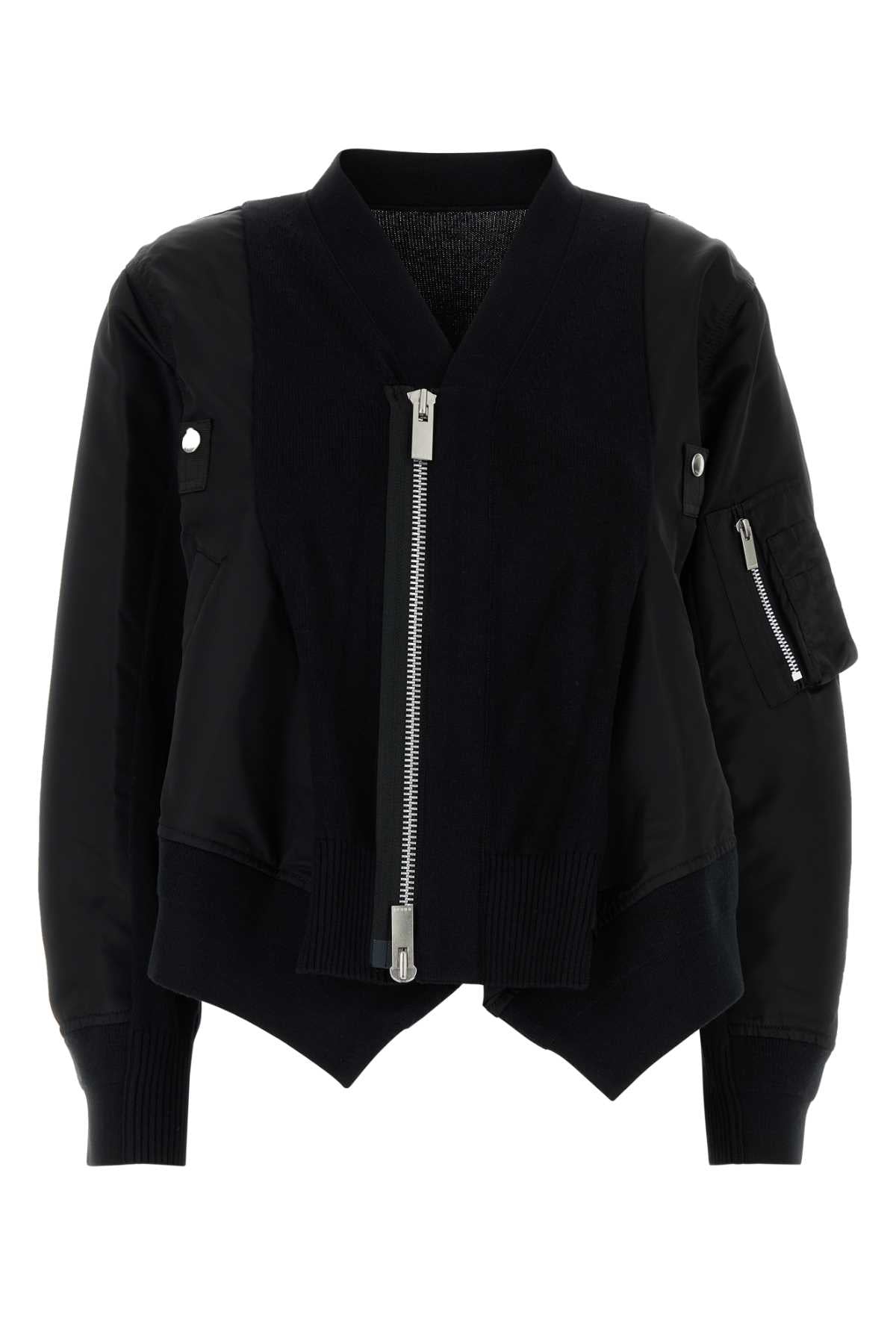 NYLON_TWILL_X_KNIT_CARDIGAN_2507996_001_Image_1