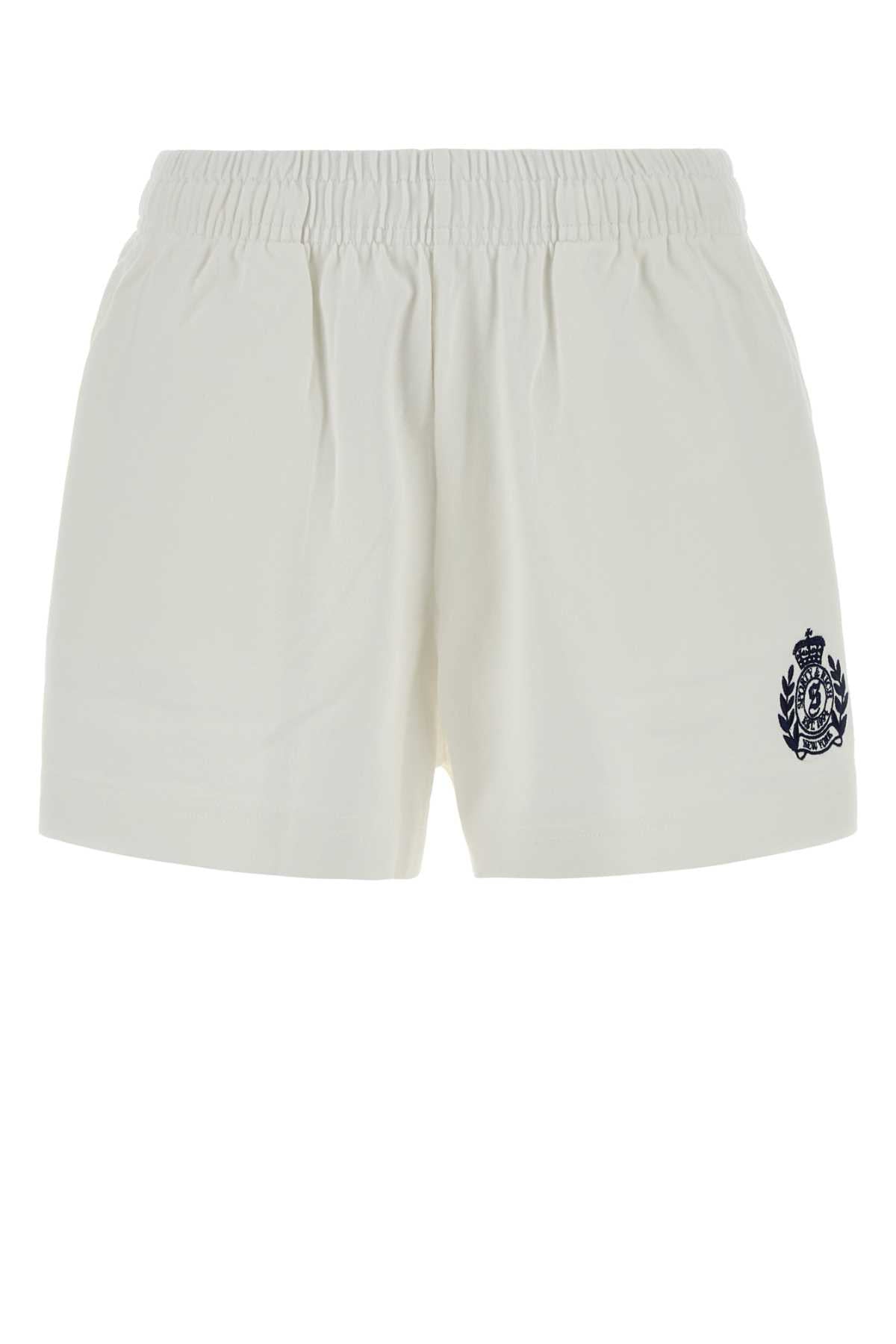 NY_CREST_EMBROIDERED_DISCO_SHORT_SH075710243WH01_WHITE_Image_1