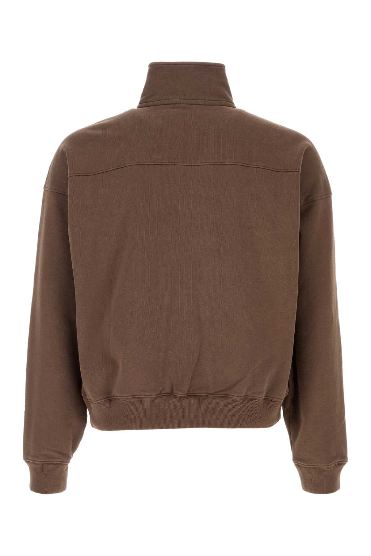NY_CREST_EMBROIDERED_QUARTER_ZIP_ST08165243BR03_CHOCOLATE_Image_2