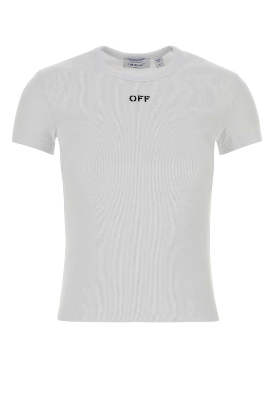 OFF_STAMP_RIB_BASIC_TEE_WHITE_BLACK_2AA065C99JER005_0110_Image_1