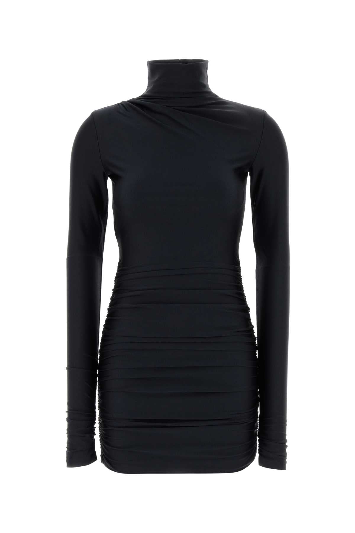 OLEANDRA_DRESS_-_TURTLENECK_MINI_DRESS_T200166ATJP062_BLACK_Image_1