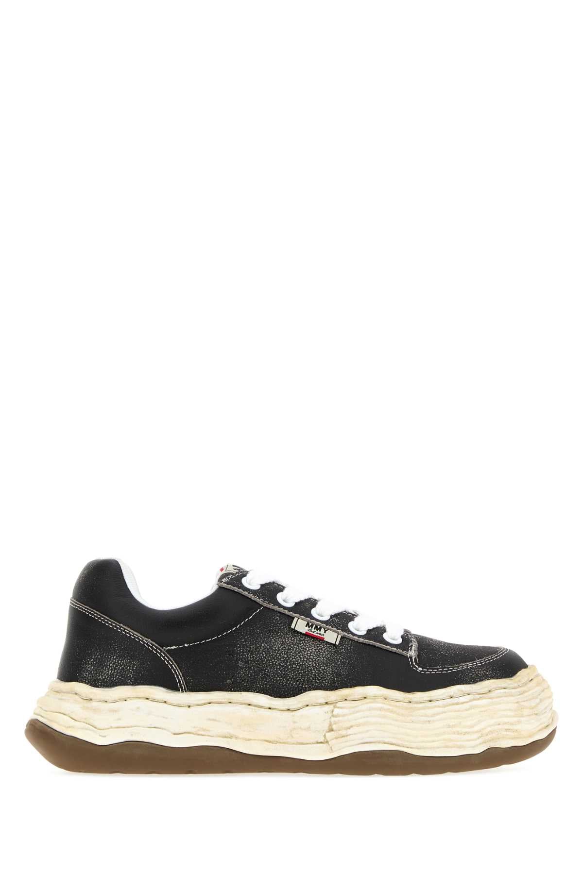 OLIVER_ORIGINAL_SOLE_SHRINK_LEATHER_-TOP_SNEAKER_A16FW707_BLACK_Image_1
