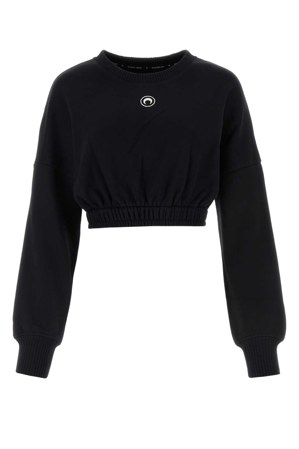 ORGANIC_COTTON_FLEECE_CROPPED_SWEATER_WST012CJER0013_BK99_Image_1