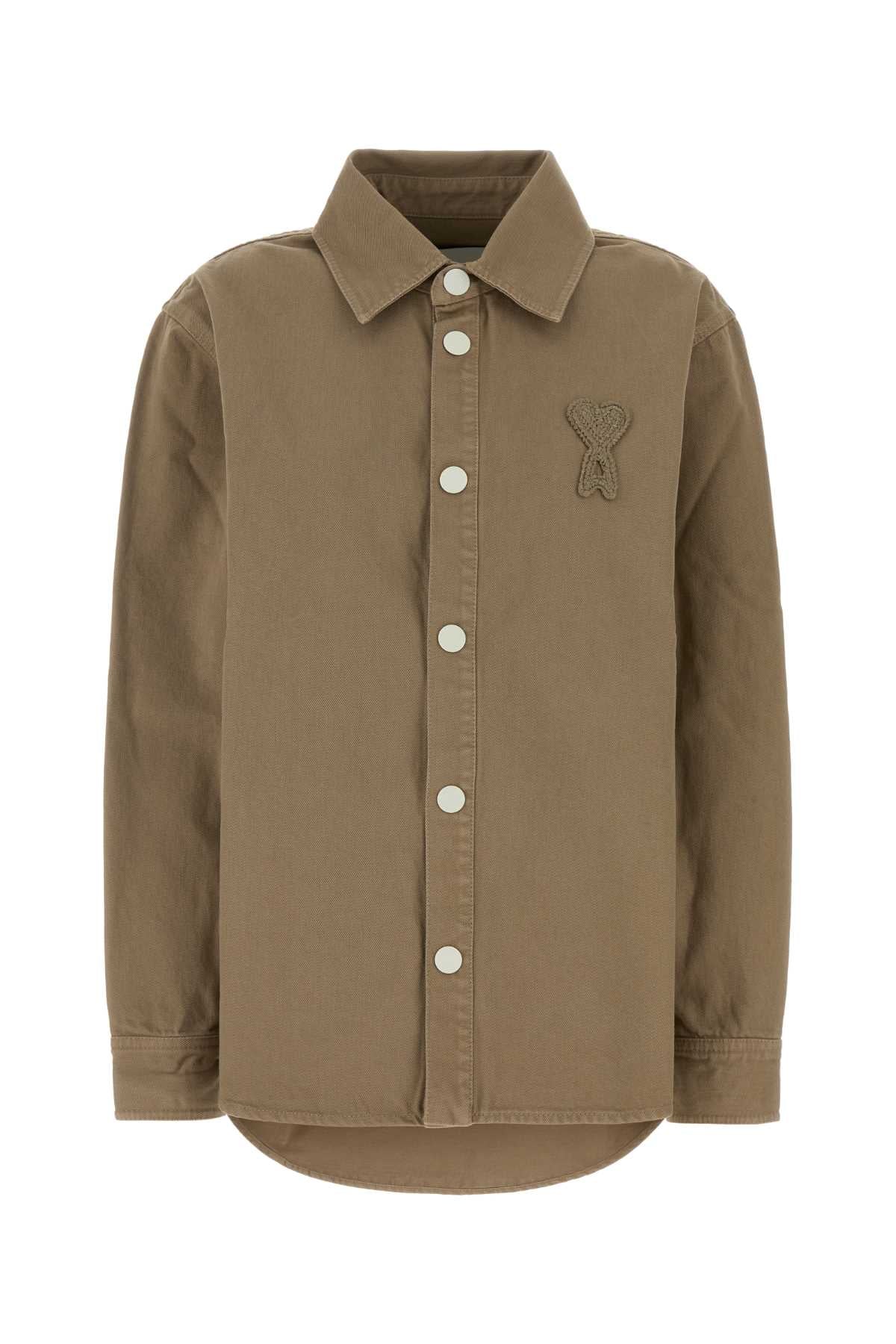 OVERSHIRT_WITH_KNITTED_AMI_DE_COEUR_UJK897DE0126_A036_Image_1
