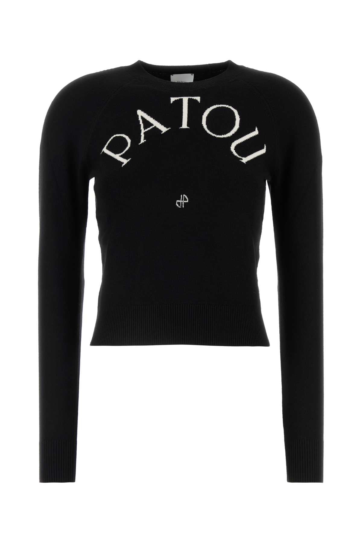 PATOU_JACQUARD_LONG_SLEEV_KN1108045_999B_Image_1