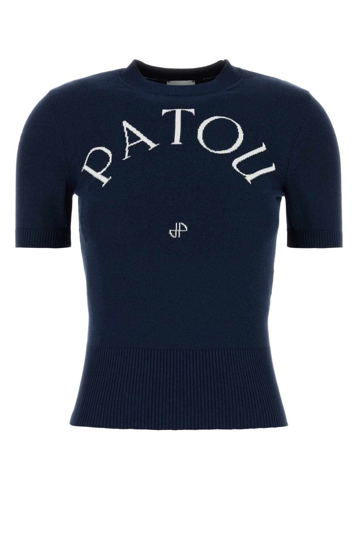 PATOU_JACQUARD_SHORT_SLEE_KN0688045_699N_Image_1