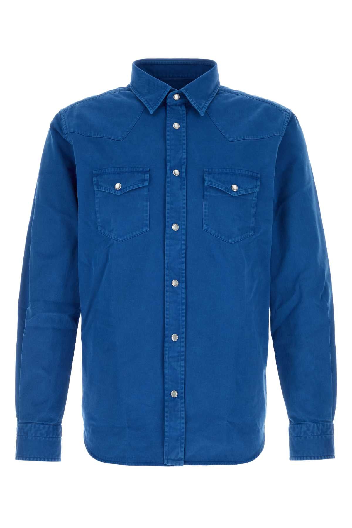 PEACH_TWILL_SLIM_FIT_WESTERN_SHIRT_HDS001FMC304_UBV_Image_1