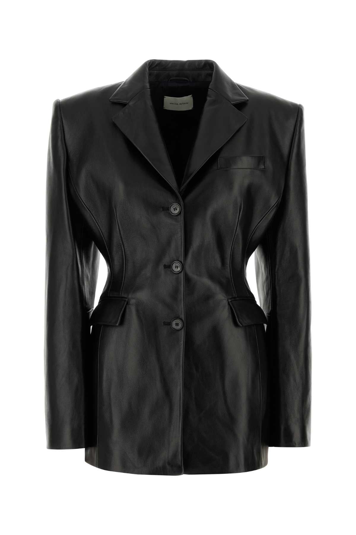 PF21_LEATHER_01_BLAZER_BLACK_101721_BLACK_Image_1