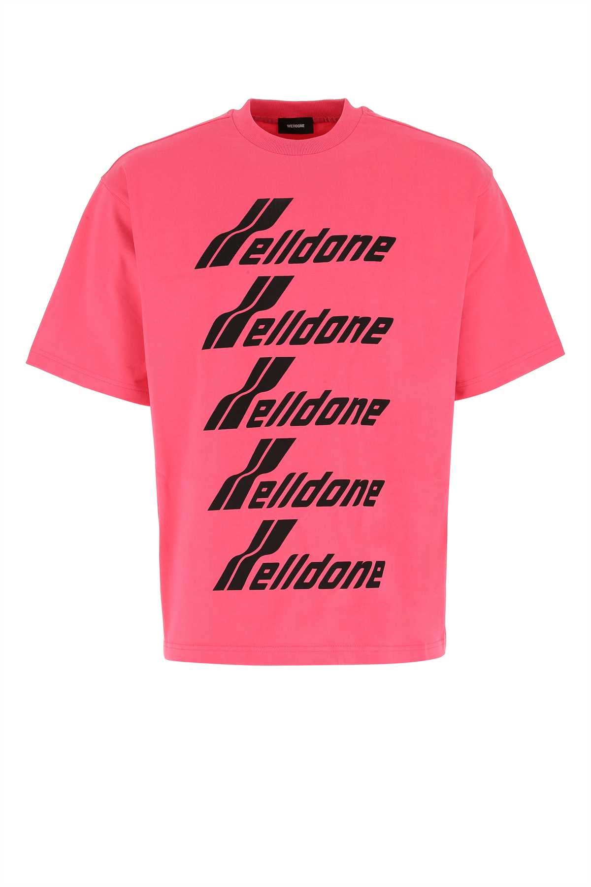 PINK_COTTON_WELLDONE_FRONT_LOGO_T-SHIRT_WDTP620074UPK_PINK_Image_1