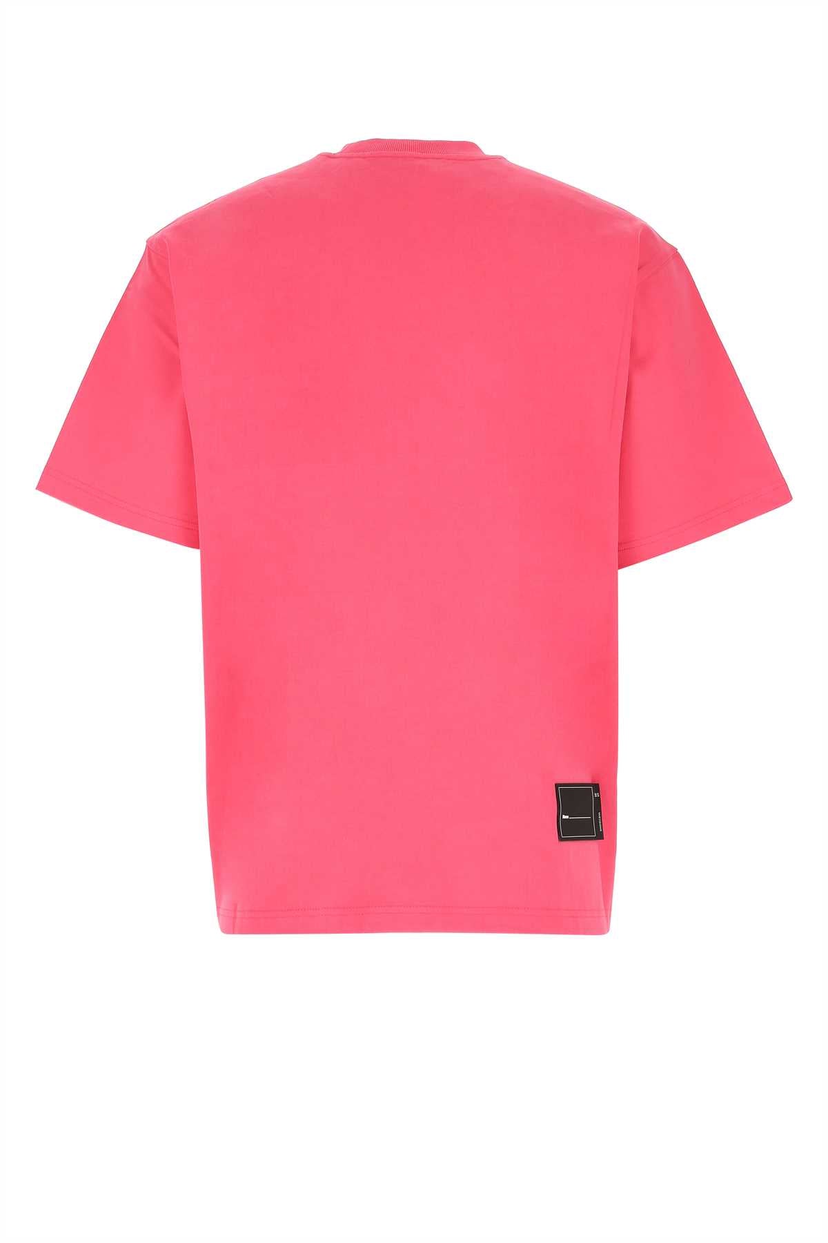 PINK_COTTON_WELLDONE_FRONT_LOGO_T-SHIRT_WDTP620074UPK_PINK_Image_2