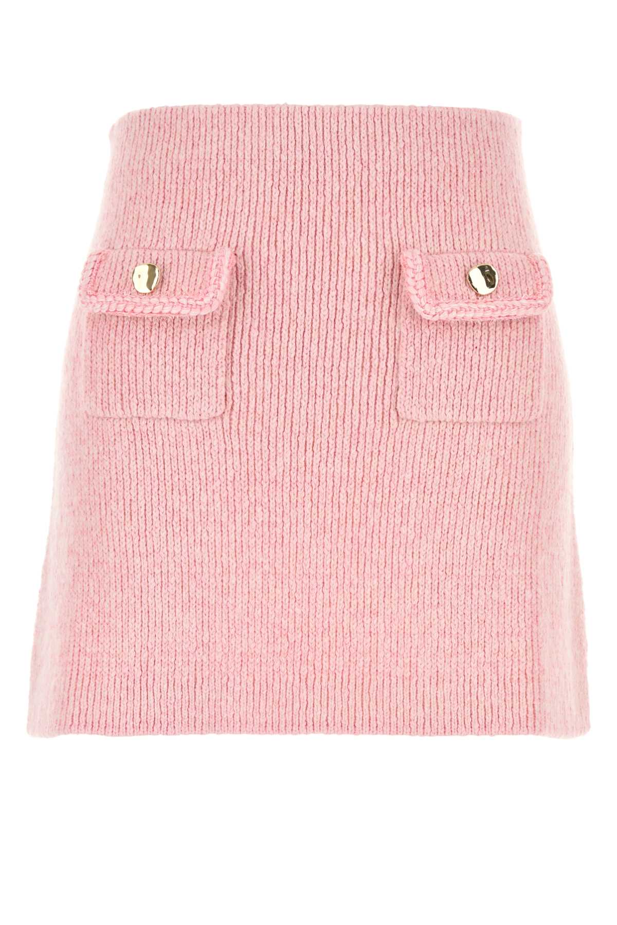 PINK_MELANGE_MERINO_KNIT_SKIRT_AW24170SKP_PINK_Image_1