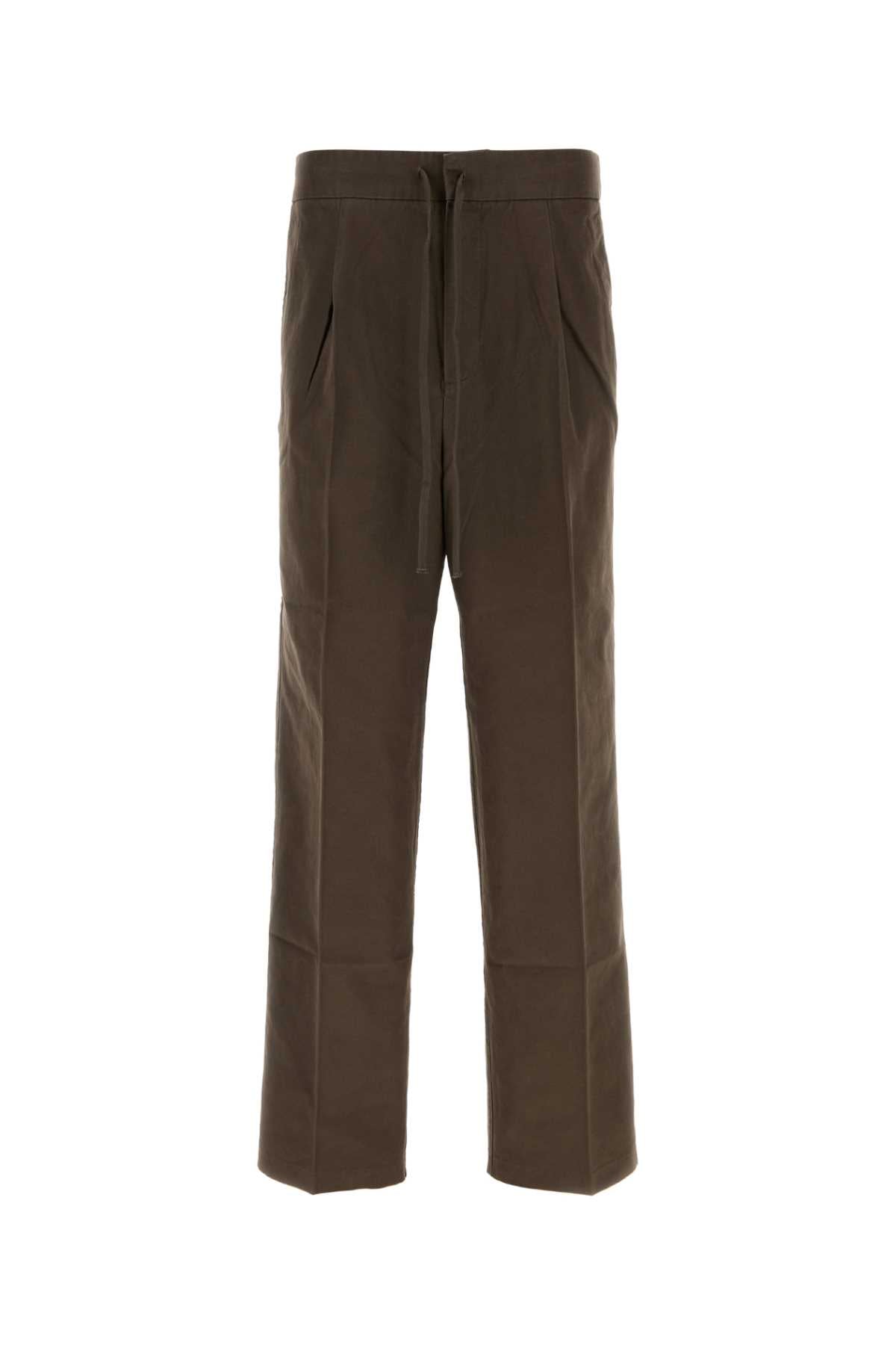 PLEAT_FRONT_PANT_130SP268523F_BROWN_Image_1