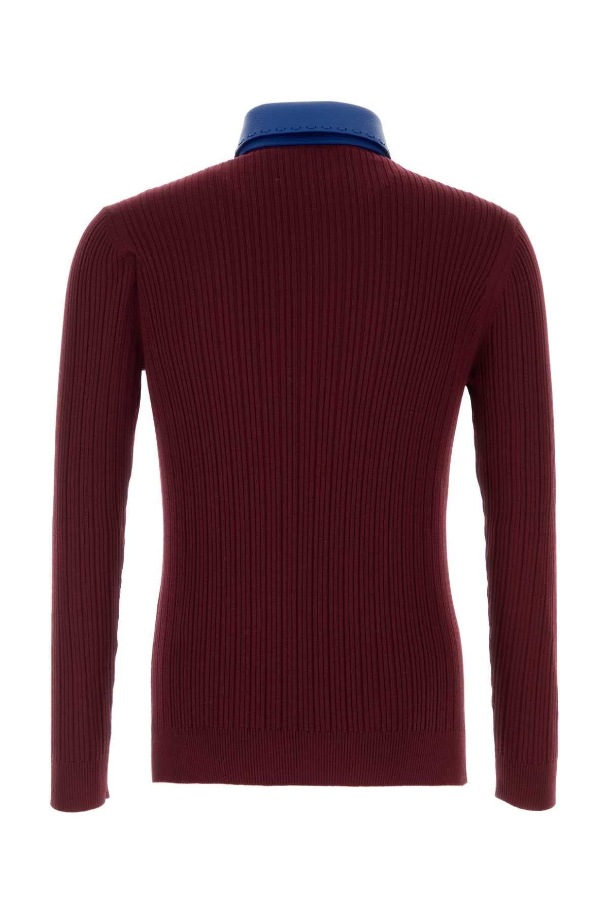 POLO_KNIT_LEATHER_COLLAR_FZC167ASH5_F0QK0_Image_2