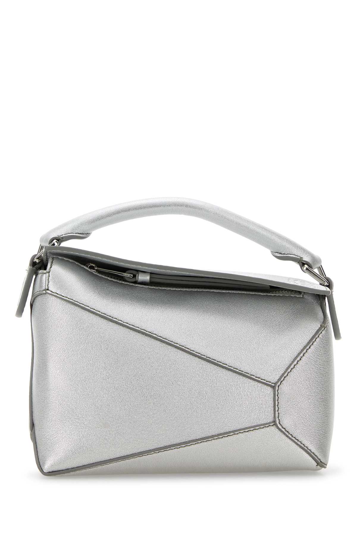 PUZZLE_EDGE_MINI_BAG_A510P88X43_SILVER_Image_1
