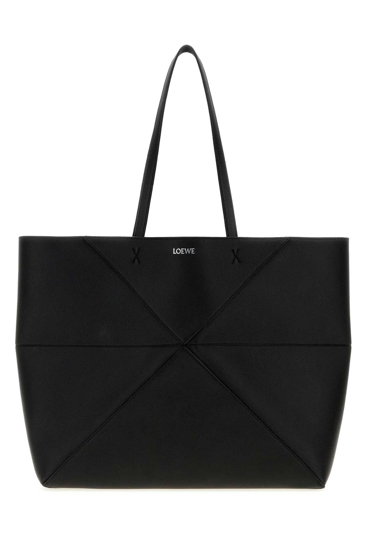 PUZZLE_FOLD_TOTE_HORIZONTAL_L_A779PTWX01_BLACK_Image_1