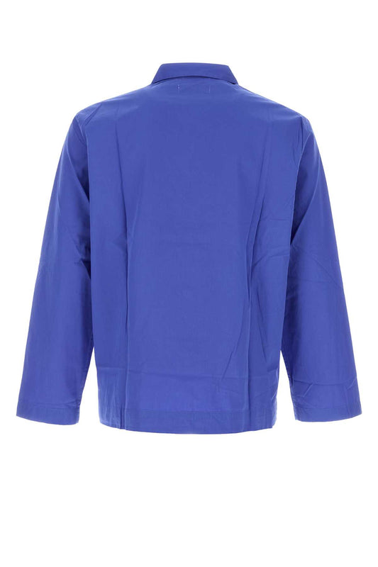 Poplin_Pyjamas_Shirt_-_Royal_Blue_POPLINPYJAMASSHIRT_ROYBLU_Image_2