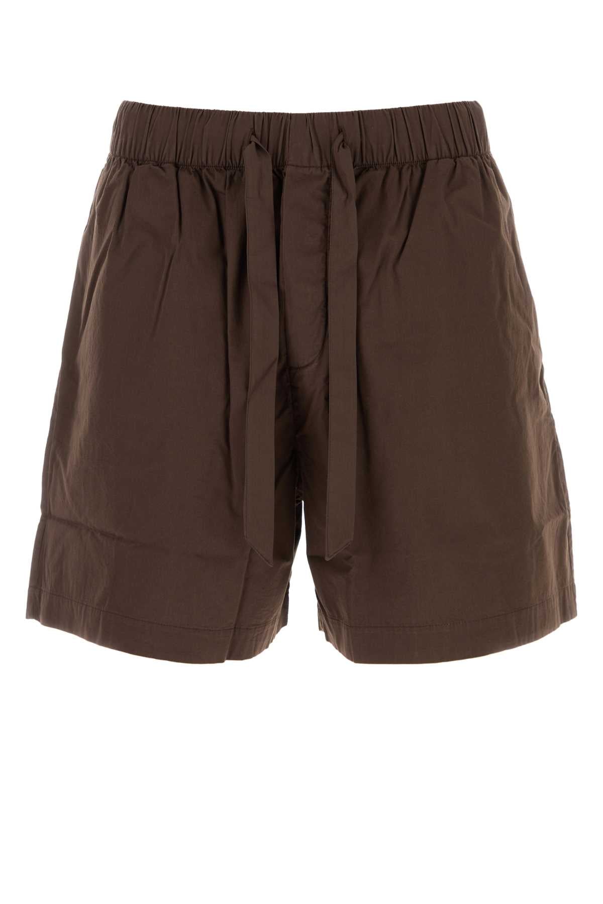 Poplin_Pyjamas_Shorts_-_Coffee_POPLINPYJAMASSHORTS_COF_Image_1