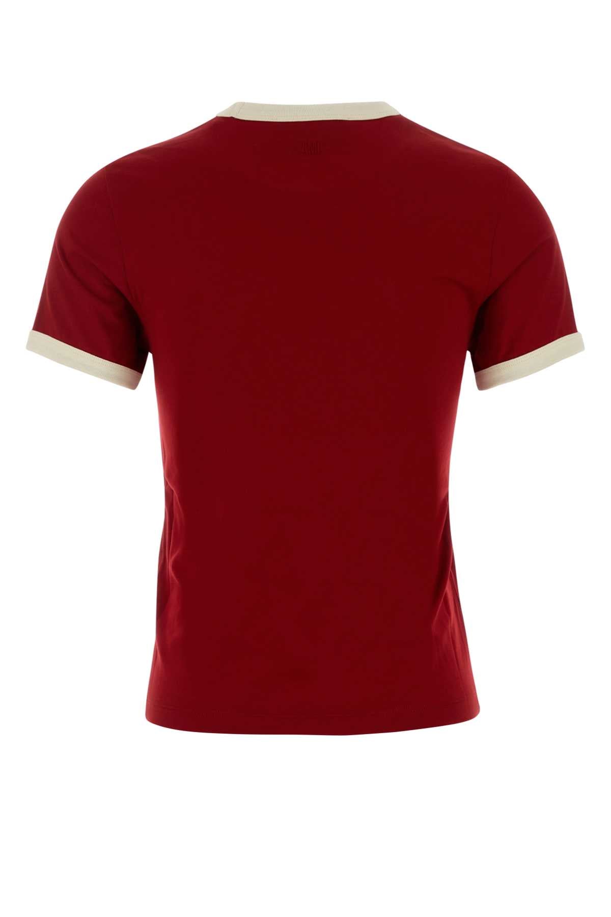 QUOTA-BICOLORTSHIRTWITHOFFWHITEAMIDECOEUREMBROIDER_FTS413JE0246_A202_Image_2
