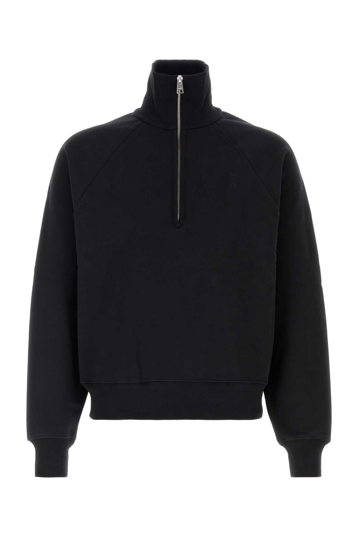 QUOTA-ZIPPEDSWEATSHIRTWITHTONALEMBOSSEDAMIDECOEUR_USW798747_001_Image_1