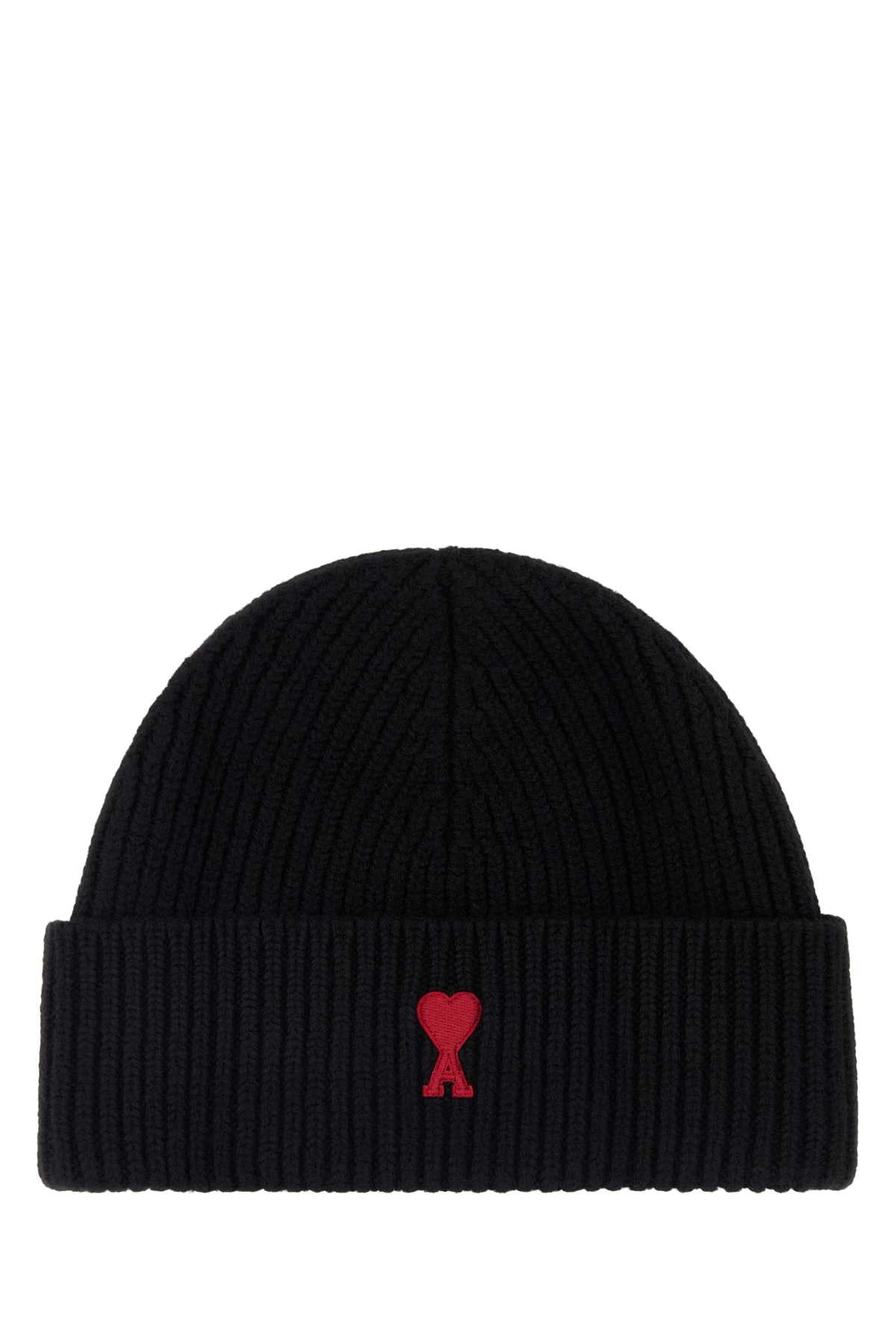 QUOTA_-BEANIE_WITH_CONTRASTED_AMI_DE_COEUR_BFUHA116018_009_Image_1