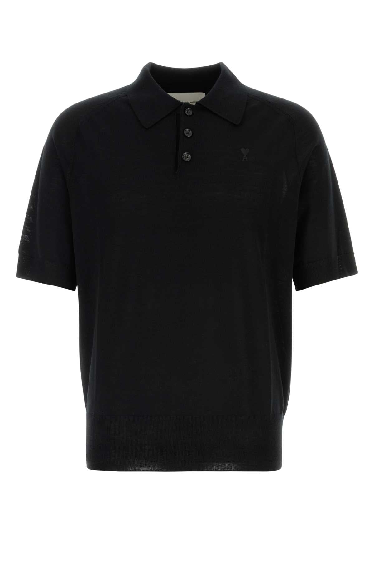 QUOTA_-SHORT_SLEEVES_POLO_WITH_CONTRASTED_AMI_DE_C_HPL438KN0039_0180_Image_1