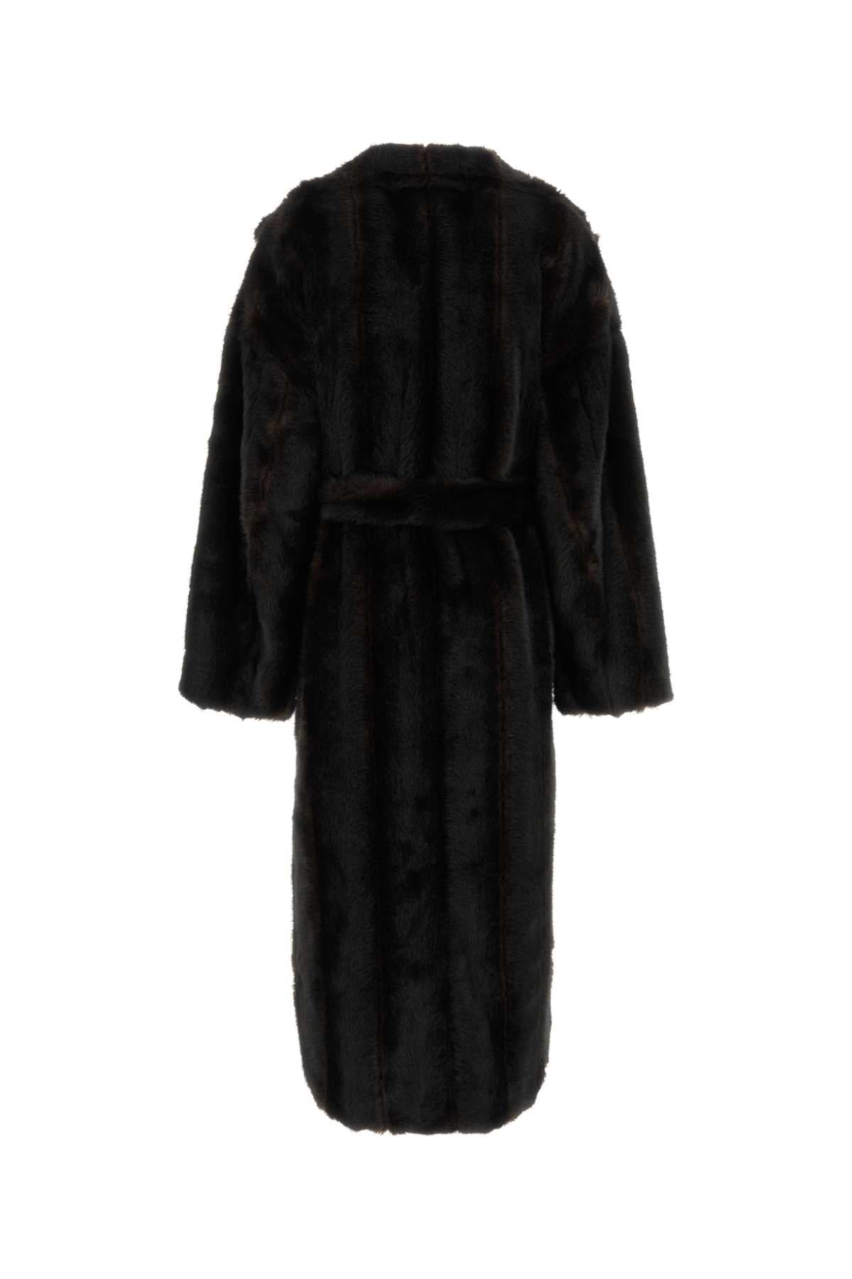 RAVELLO_FAUX_FUR_ROBE_COAT_COFS22706201_DARKBROWN_Image_2