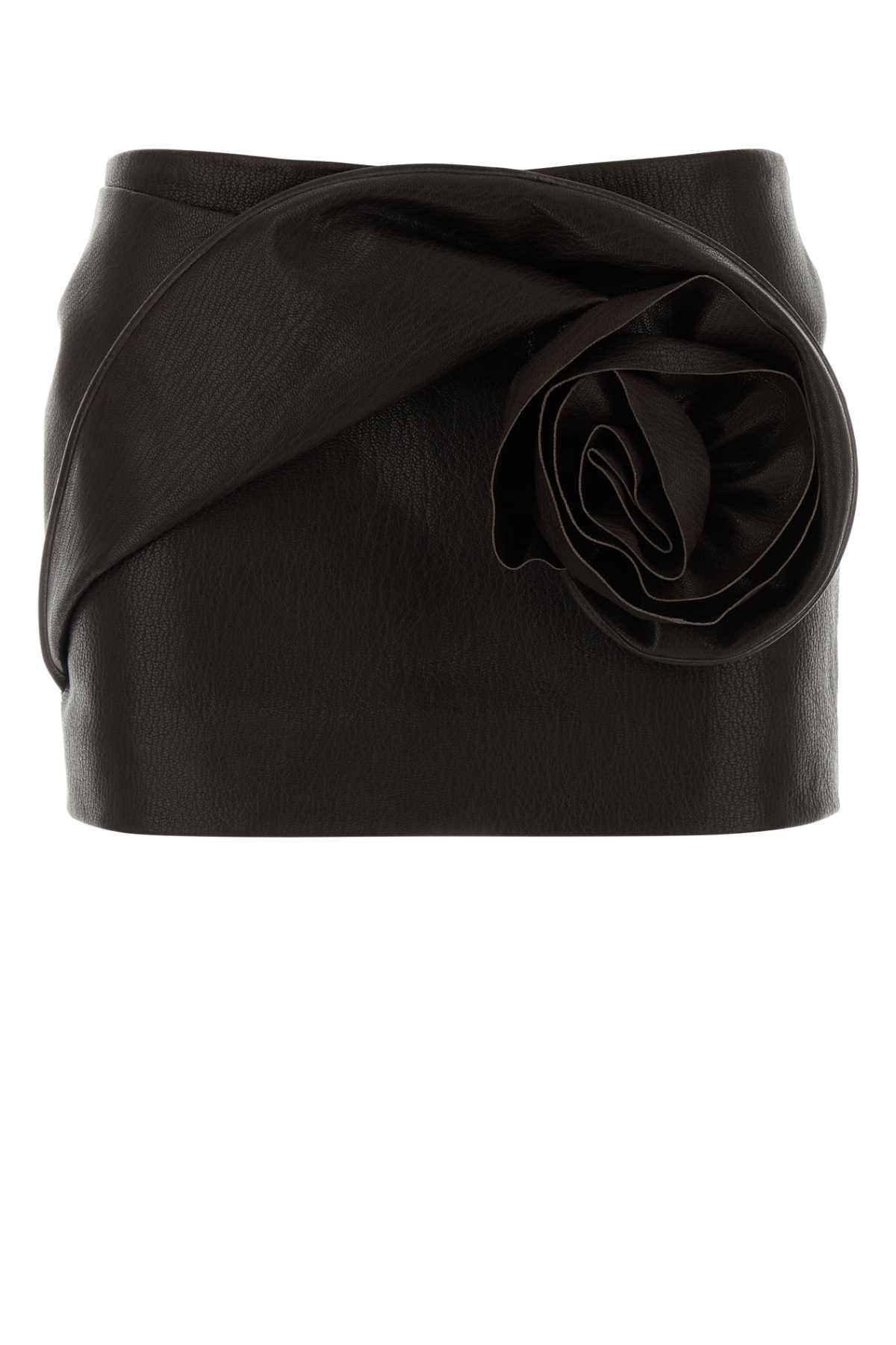 RE26LEATHER24SKIRTDARKBROWN_134426_BROWN_Image_1