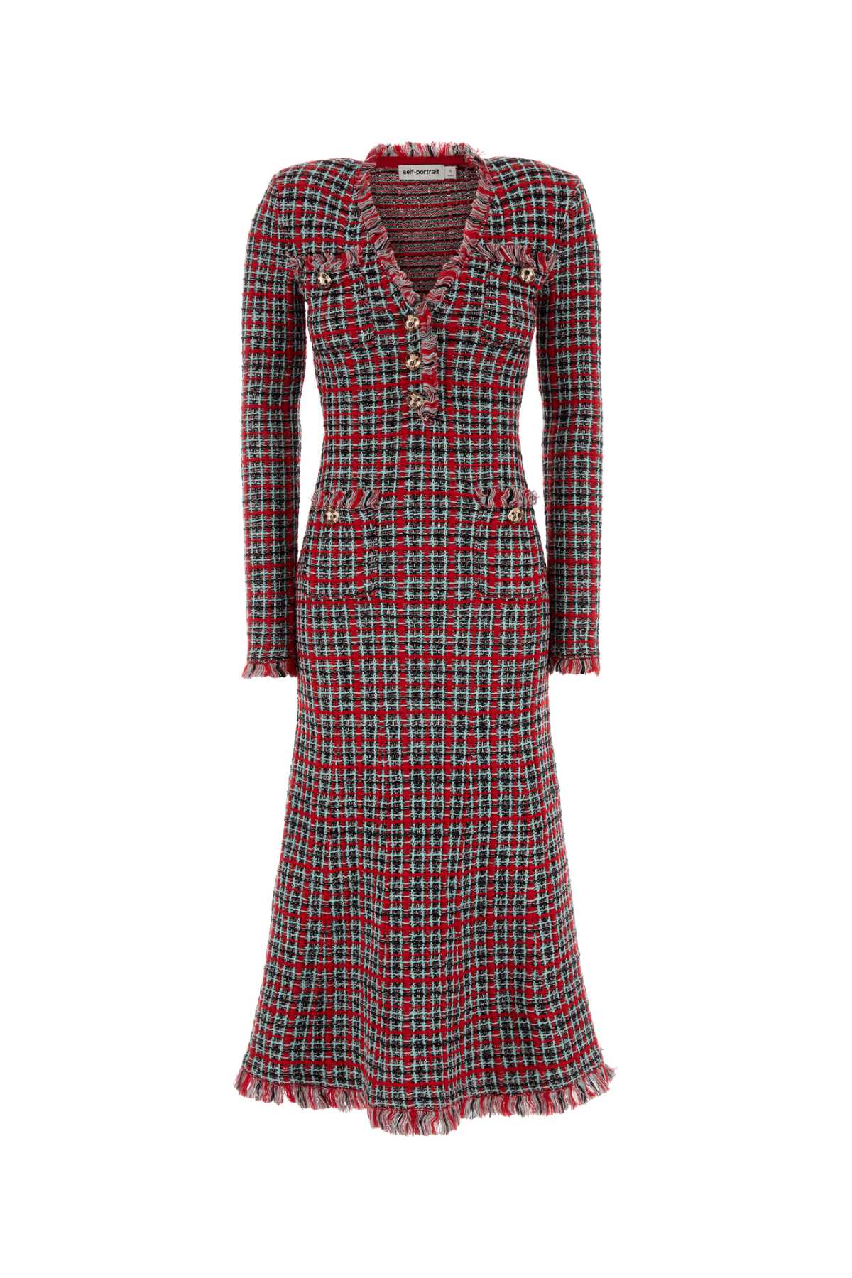 RED_CHECK_FRAYED_KNIT_MIDI_DRESS_AW26146MR_RED_Image_1