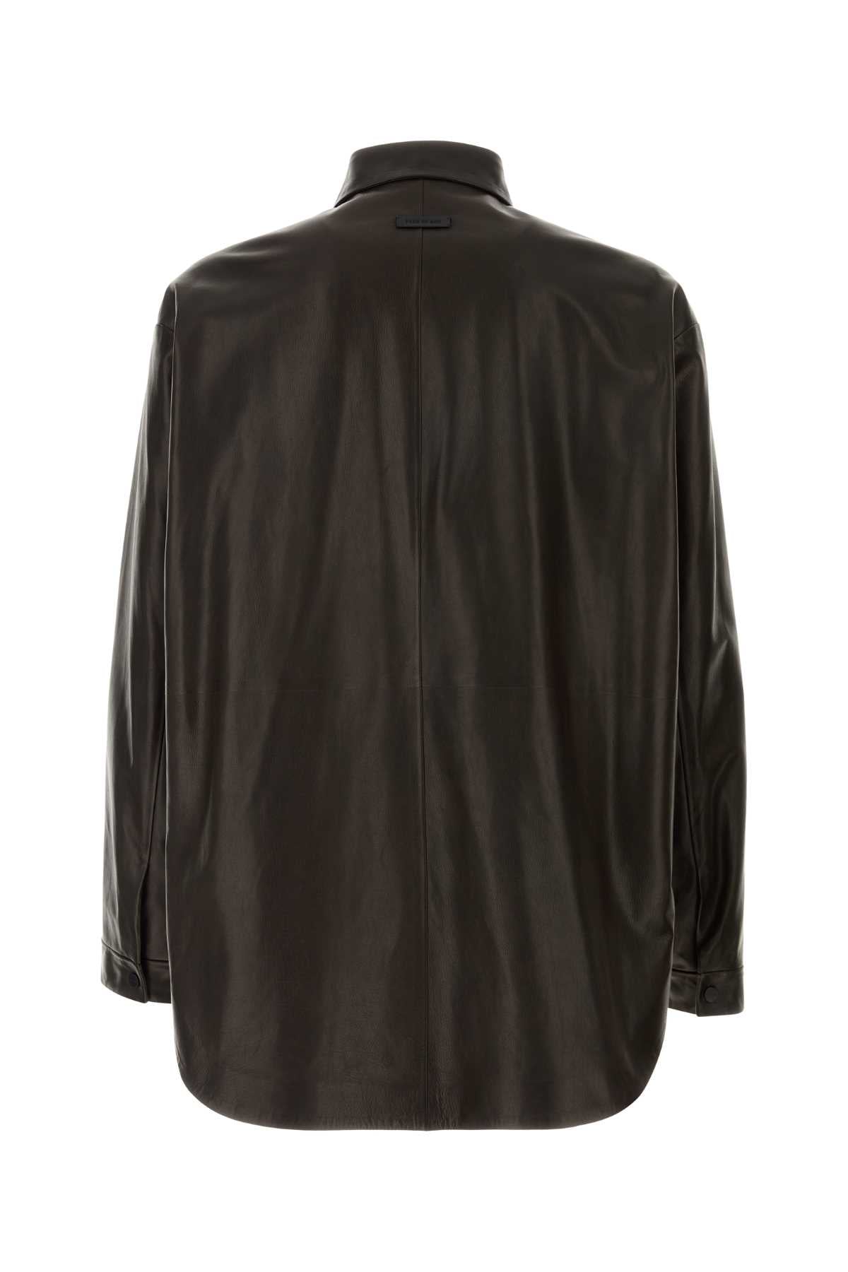RELAXED_SHIRT_FG9M50505LTH_DARKBROWN_Image_2