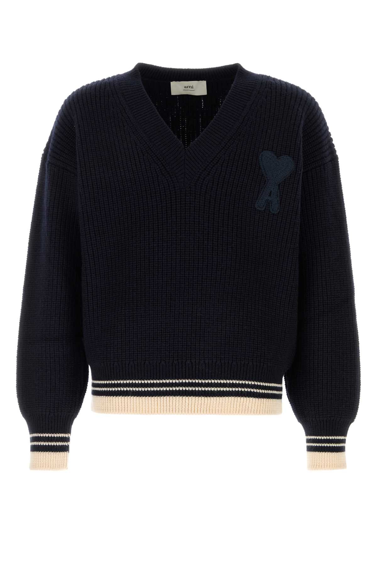 RIBBED_V_NECK_SWEATER_UKS268KN0068_4011_Image_1